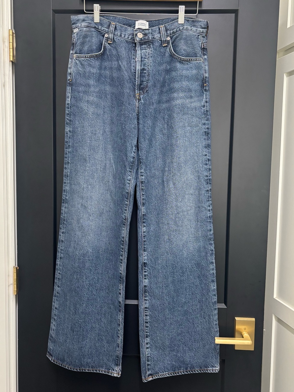 Citizens of humanity annina size 29 wide leg high rise - Picture 2 of 10